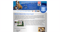 Desktop Screenshot of boyntonbeachanimalhospital.com